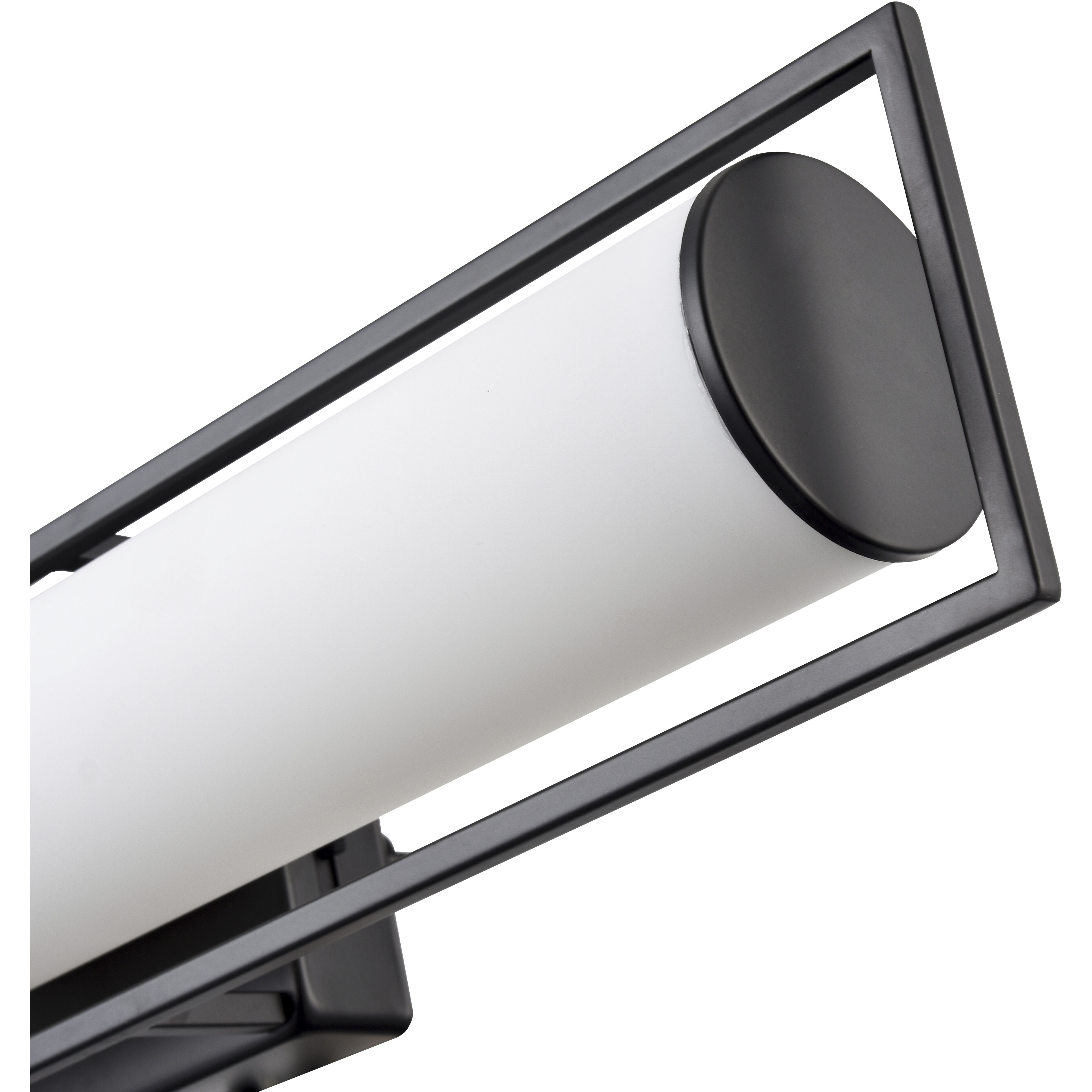 Teylor LED 24 inch Matte Black Bathroom Vanity Light Bar Wall Light
